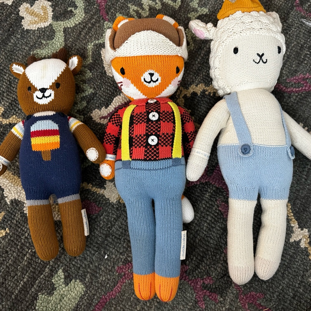 Cuddle + Kind Sebastian lamb Scout reindeer